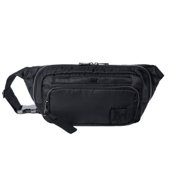 Lug Handbags - LUG Hitch Belt Bag / Sling Bag - Black